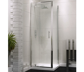 Iona A6 6mm Glass Pivot Shower Doors