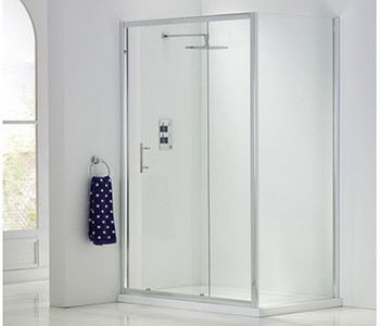 Iona A6 6mm Glass Shower Side Panels